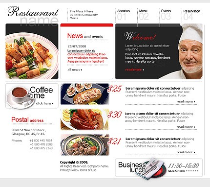 Website Template #20605