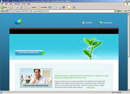 Website Template #20626