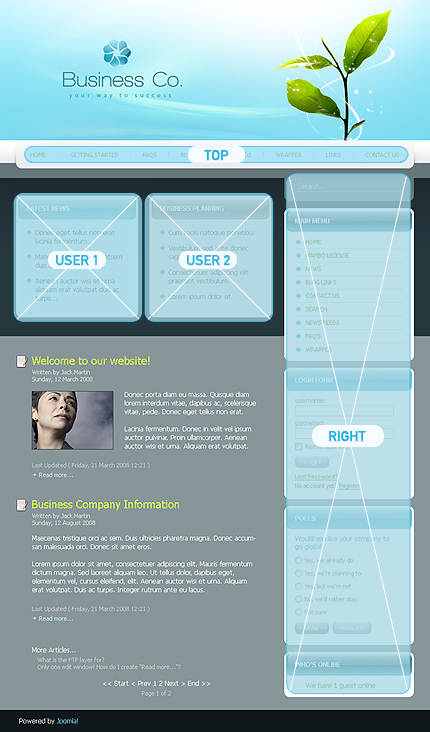 Website Template #20638