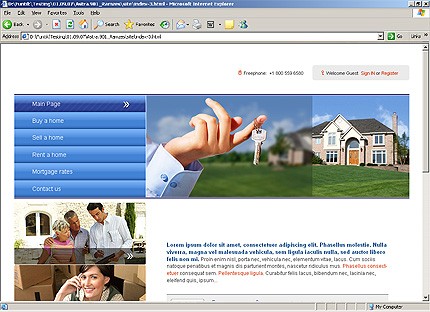 Website Template #20645