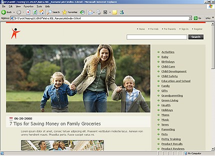 Website Template #20650