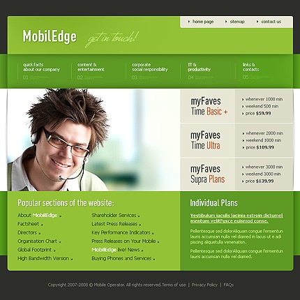 Website Template #20657