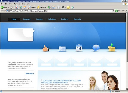 Website Template #20668