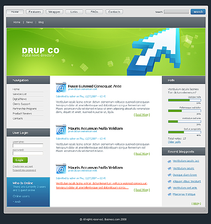 Website Template #20673