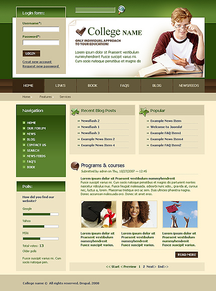 Website Template #20714
