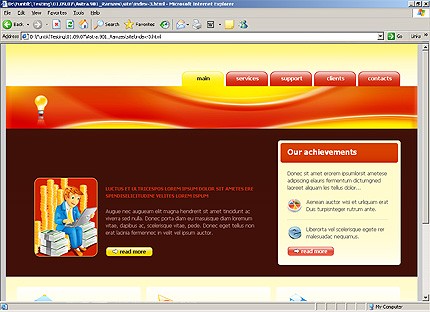 Website Template #20731