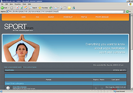 Website Template #20745