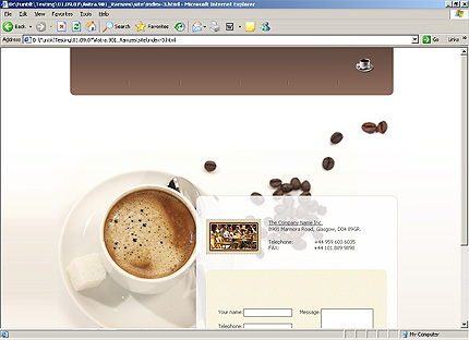 Website Template #20757