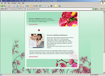 Website Template #20761