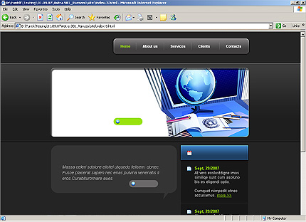 Website Template #20766