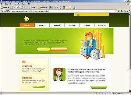 Website Template #20769