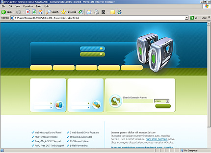 Website Template #20775