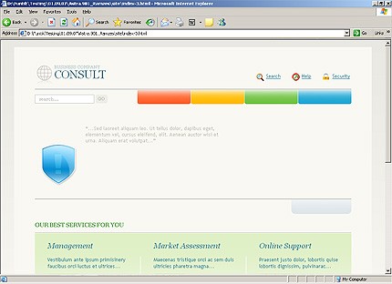 Website Template #20786