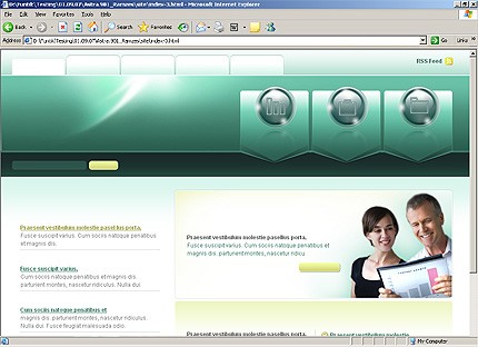 Website Template #20789