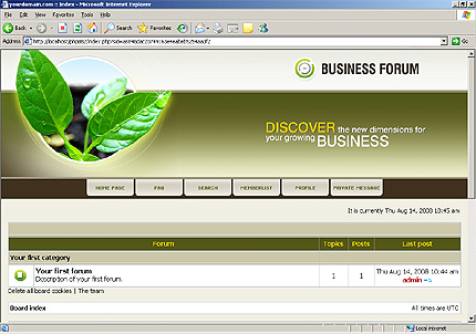 Website Template #20800