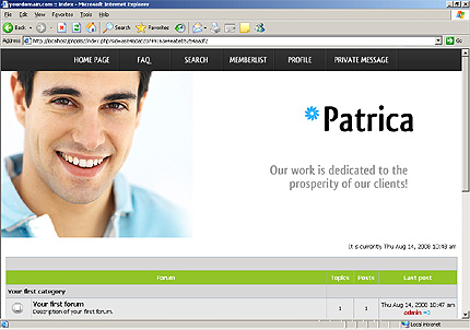 Website Template #20801