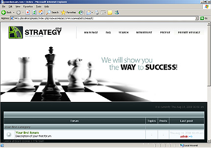 Website Template #20802