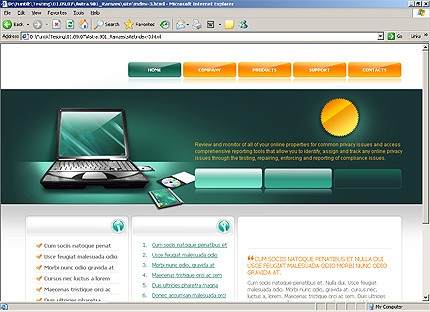 Website Template #20835