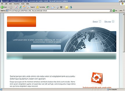 Website Template #20842