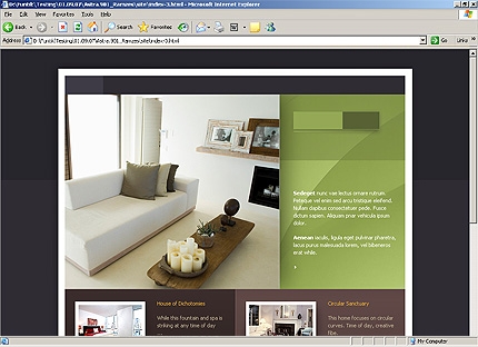 Website Template #20858