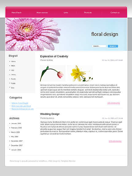 Website Template #20859