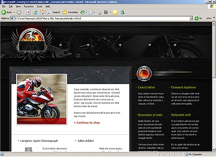 Website Template #20863