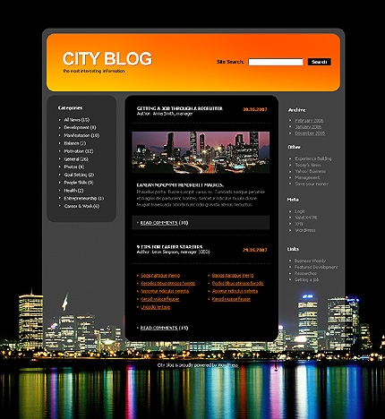 Website Template #20868