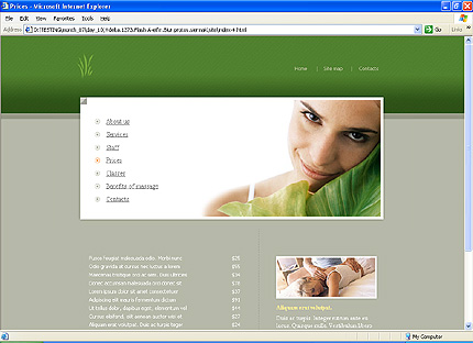 Website Template #20869