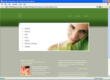 Website Template #20869