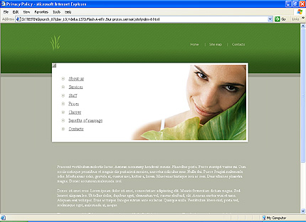 Website Template #20869
