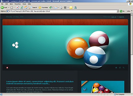 Website Template #20879