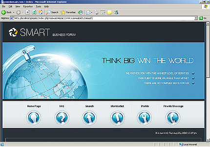 Website Template #20893