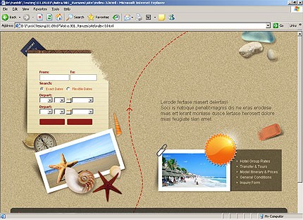 Website Template #20905