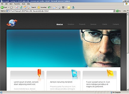 Website Template #20913