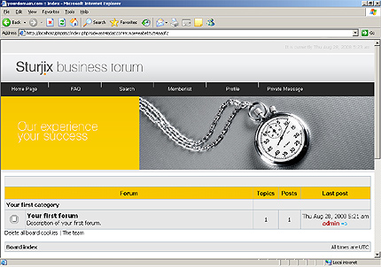Website Template #20941