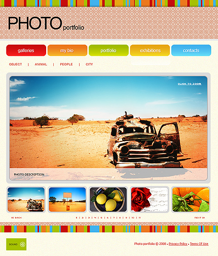 Website Template #20986