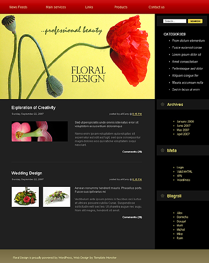 Website Template #20993