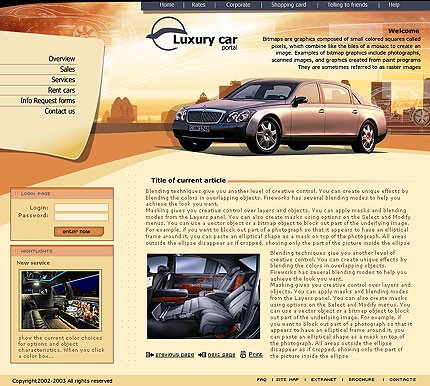 Website Template #2126