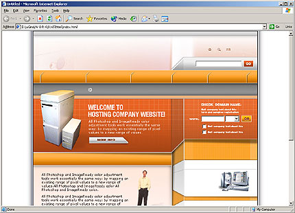 Website Template #2127