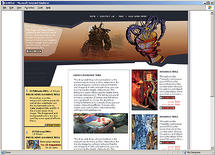 Website Template #2140