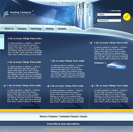 Website Template #2153