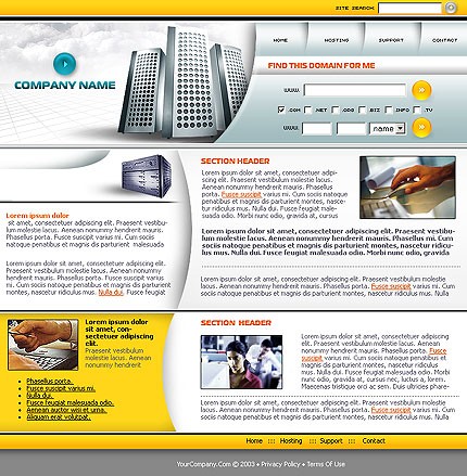 Website Template #2157