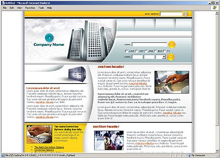 Website Template #2157
