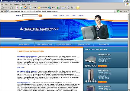 Website Template #2164