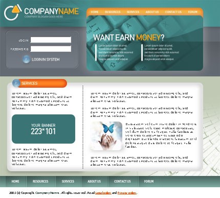 Website Template #2169