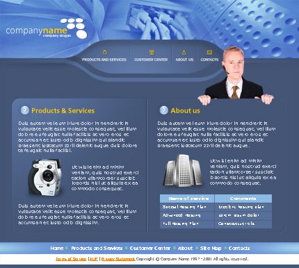 Website Template #2191