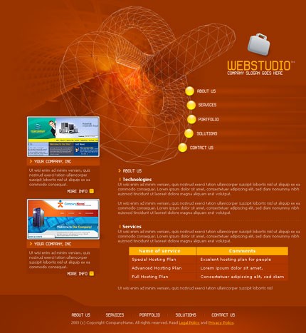 Website Template #2194