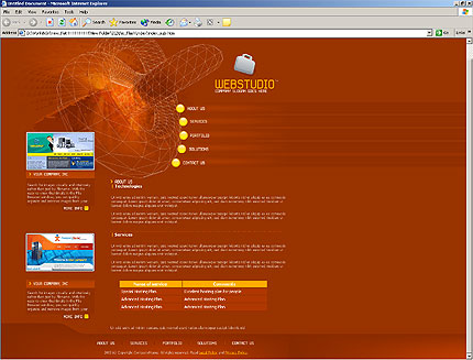 Website Template #2194