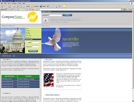 Website Template #2197