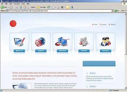 Website Template #21009
